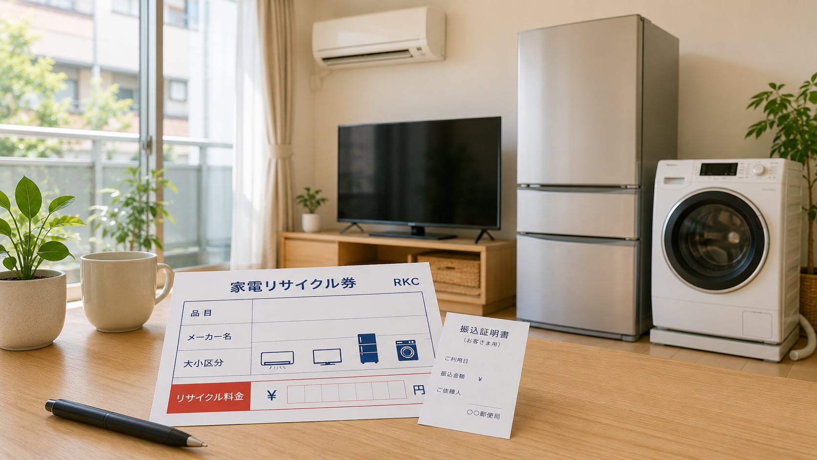 日本でテレビ・冷蔵庫・洗濯機・エアコンを捨てる完全ガイド（家電リサイクル法）
