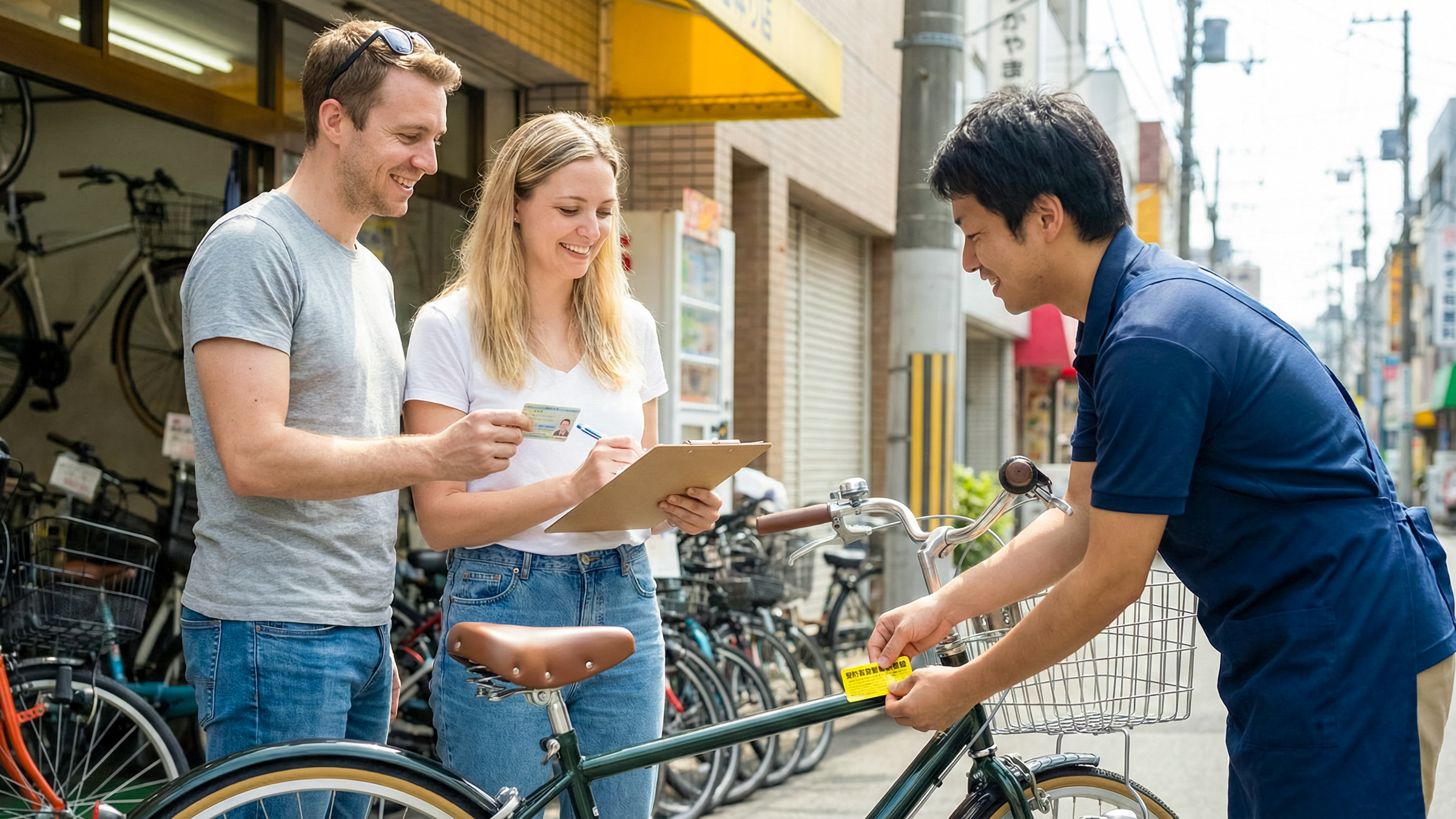 自転車防犯登録ガイド：外国人向け登録手順と必要書類