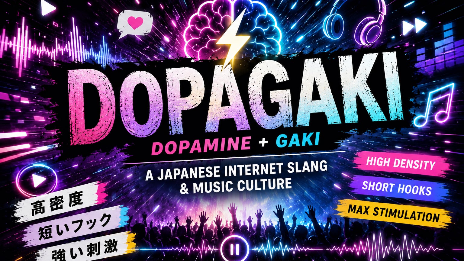 「ドパガキ」とは？意味・由来と関連する音楽の紹介