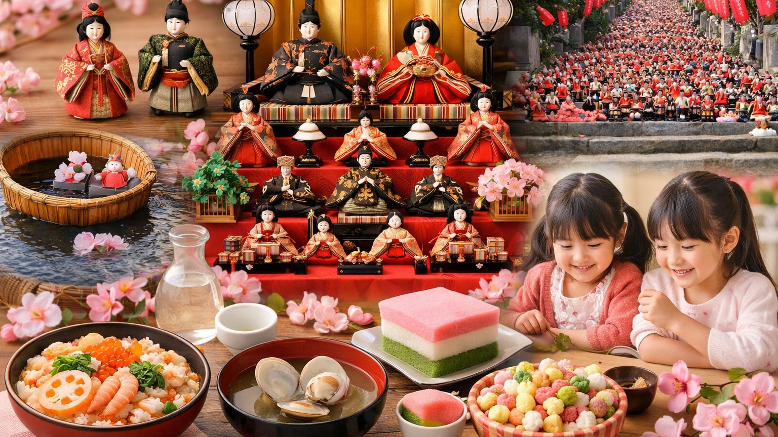 ひな祭りとは？雛人形の意味・食べ物・地域差・楽しみ方まとめ