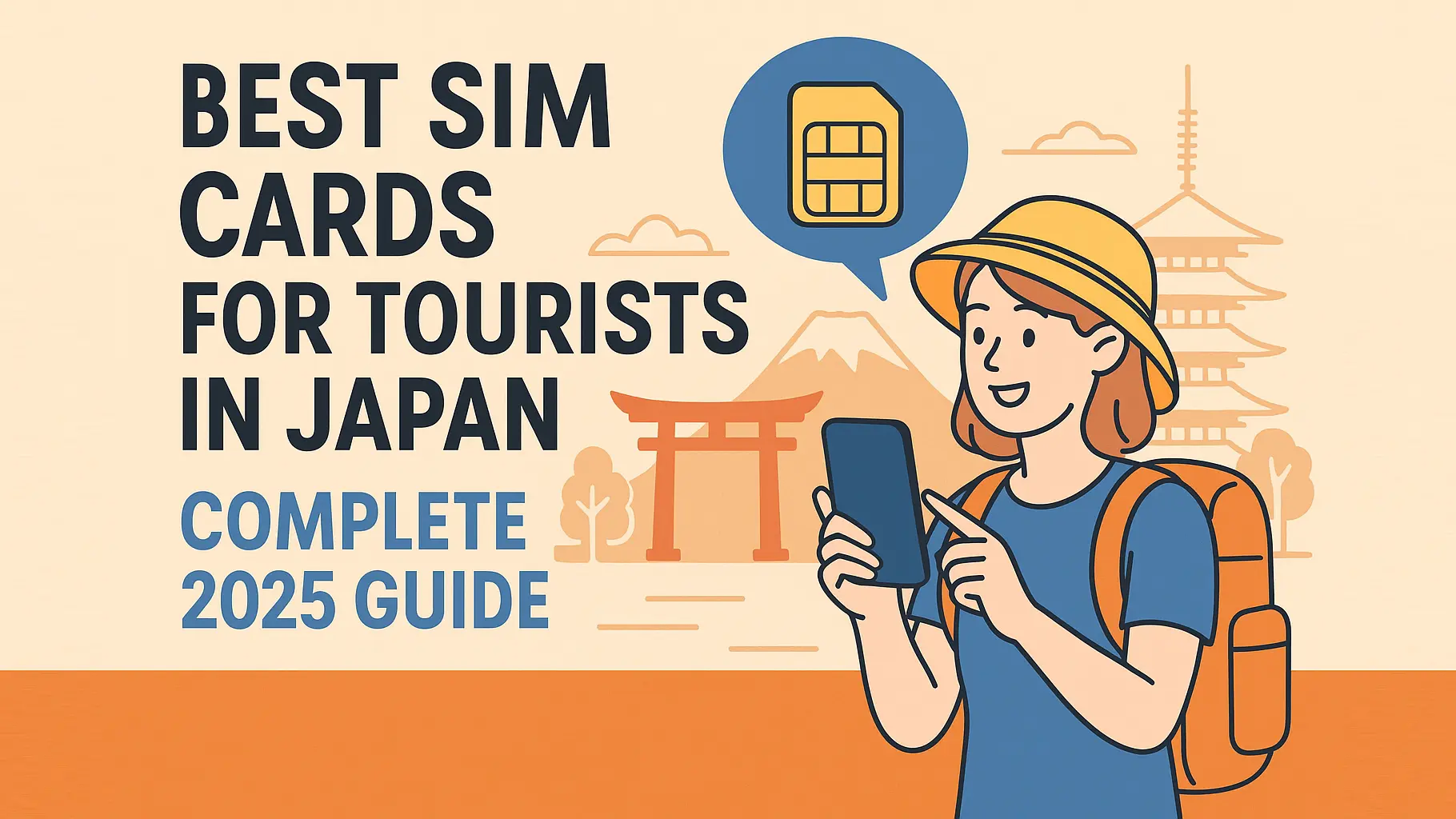 Best SIM Cards for tourists in Japan: Complete 2025 Guide